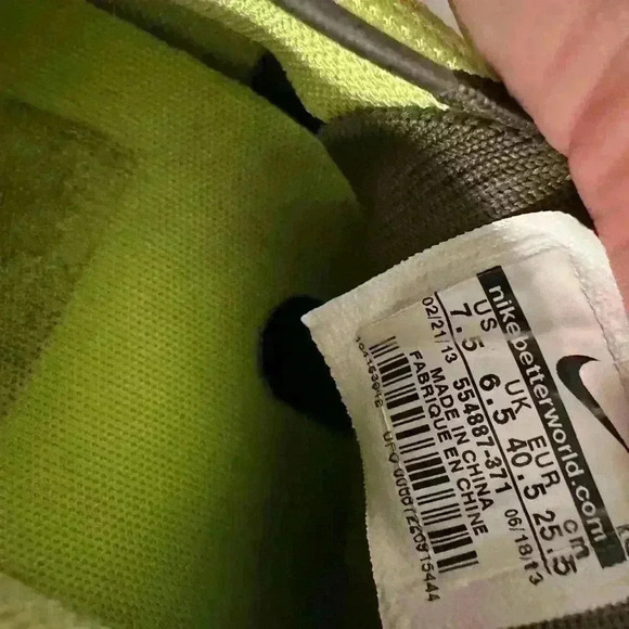 Nike Flyknit Lunar 1+ Running Shoe Featherweight Breathable 554887 size 7.5 - Picture 7 of 7